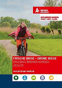 Titelseite der Broschüre "Frische Brise - Grüne Wiese 2024/2025"